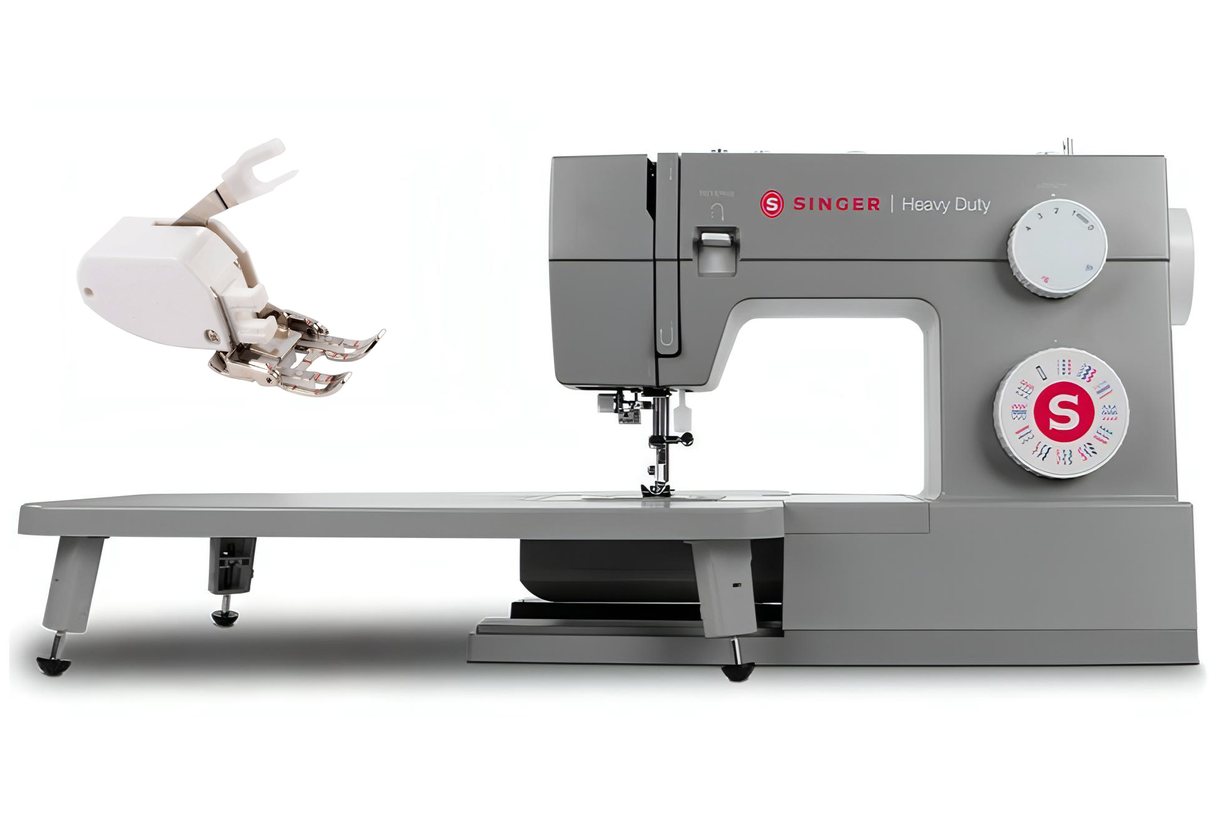 Singer Heavy Duty 4423 Sewing Machine - New 2025 model with dual pulley system for maximum penetration power - Awarded Which? Best Buy Sewing Machine - Order and get a Free Upgrade option to 32 stitch patterns exclusive to Singer Outlet