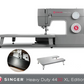 Singer Heavy Duty 4432 XL edition * Sale Offer * with Extension table and Straight Stitch foot - Latest 2024 model * Free upgrade to include Denim Accessory Kit *