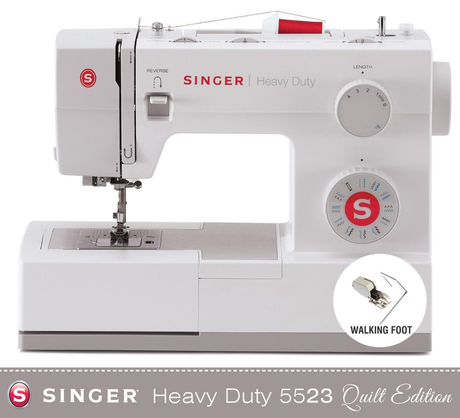 Singer Heavy Duty 5523 Quilt Edition inc. Even Feed Walking Foot