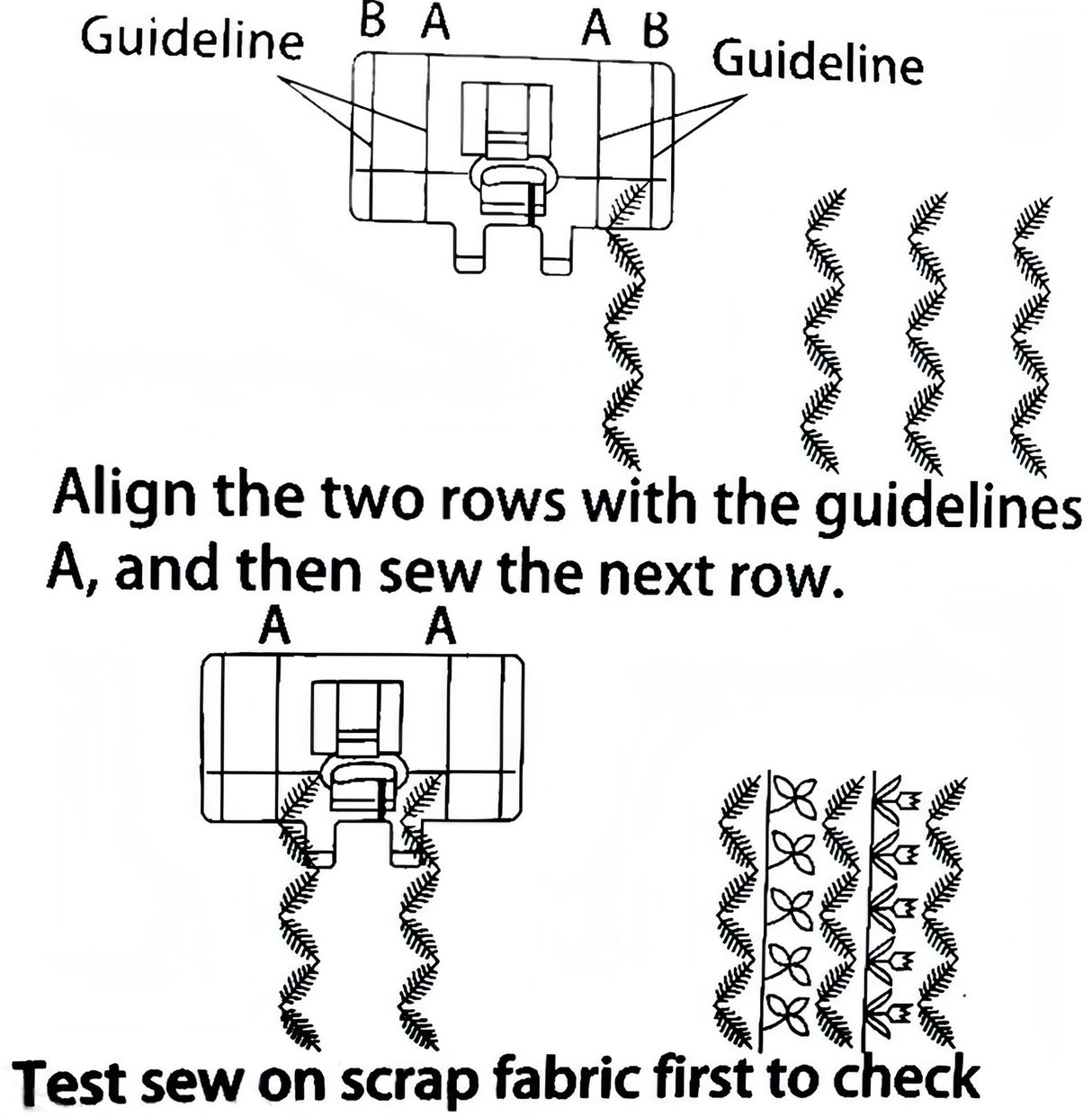 Border Guide Foot