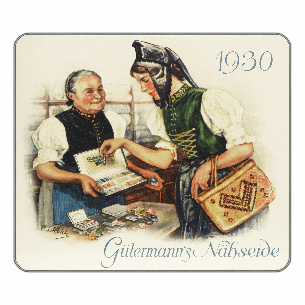 Gutermann Nostalgic Thread Box 1930 - Sew-All: 30 x 100m: Assorted Shades