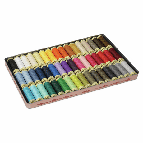 Gutermann Nostalgic Thread Box 1895 - Sew-All: 48 x 100m: Assorted Shades