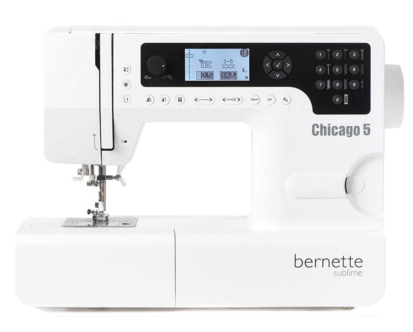 bernette by BERNINA Chicago 5 * amazing quality 200 stitch patterns with alphabet * Sewing Machine - Ex Display