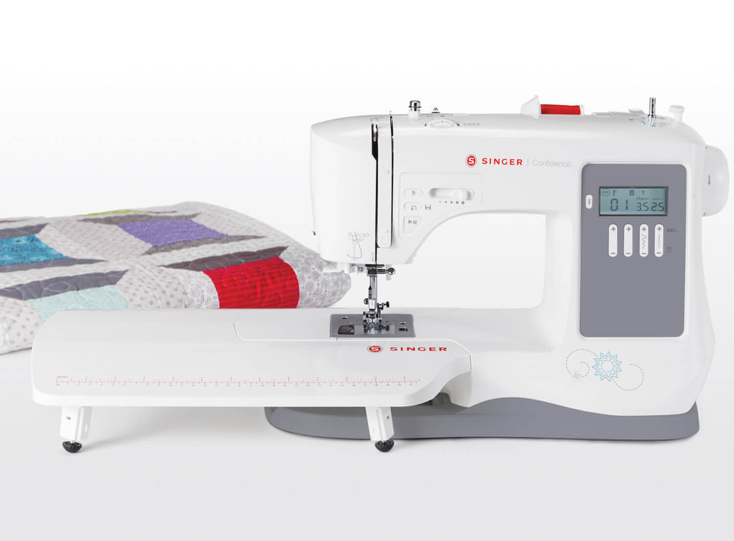 Singer Confidence 7640 Sewing Machine with Free Extension table