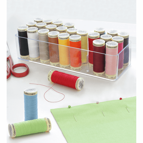 Gutermann Sew-All Thread Set with Storage Box - 100m (Pack of 27)