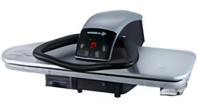 HD71 SIlver Steam Ironing Press 68cm Professional Heavy Duty with Iron