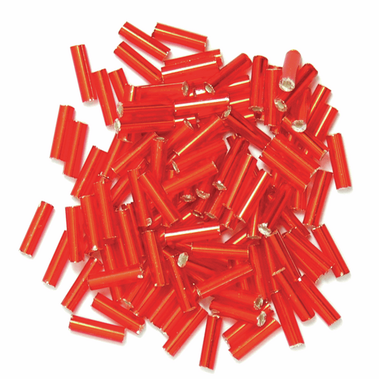 Trimits Red Bugle Beads - 30g
