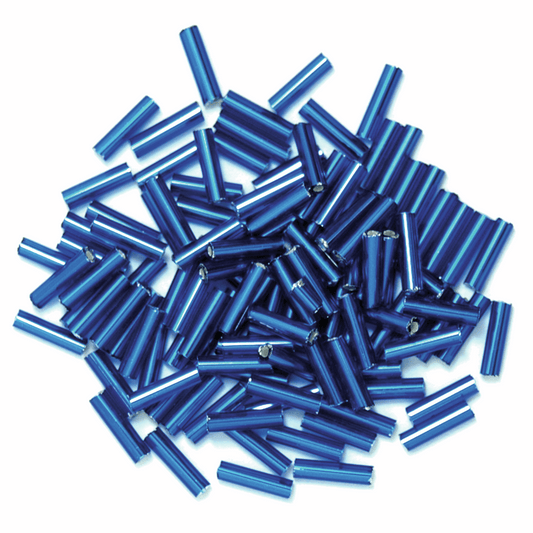 Trimits Blue Bugle Beads - 30g