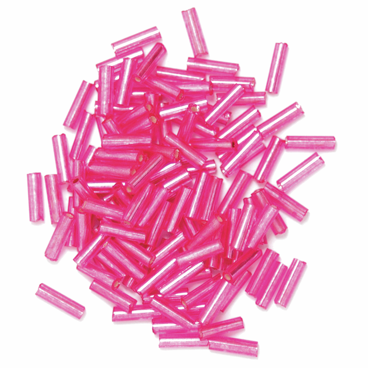 Trimits Pink Bugle Beads - 30g