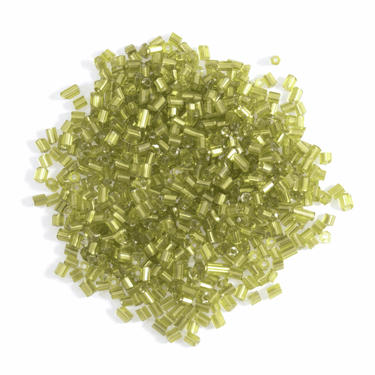 Trimits Lime Green Rocailles Beads - 30g
