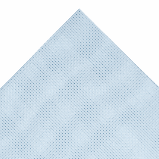 Trimits Pale Blue Needlecraft Fabric - Aida 14 Count 45 x 30cm