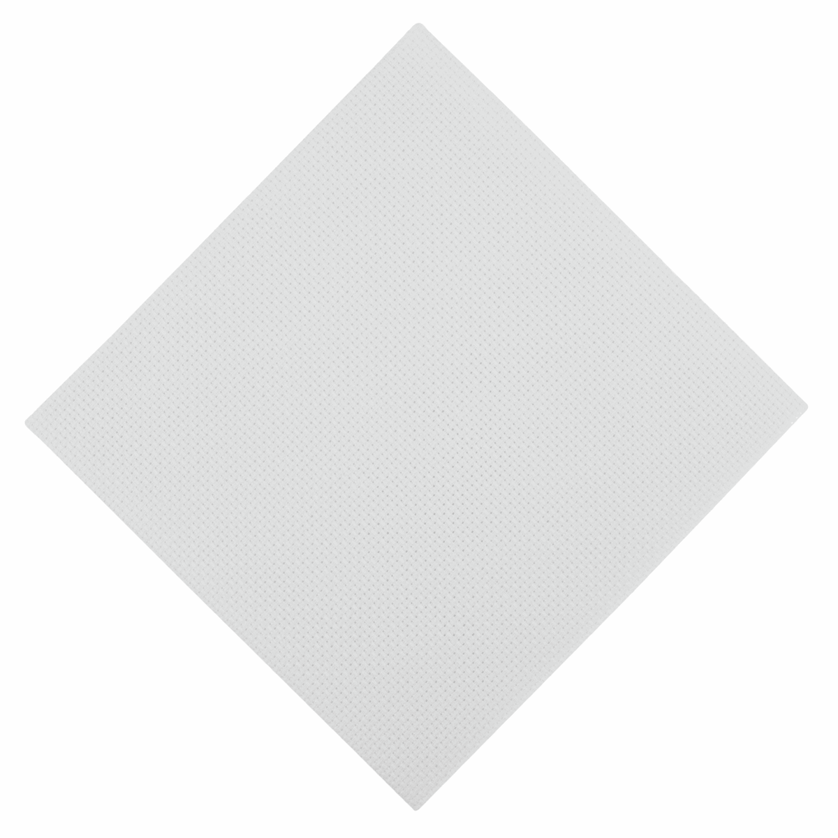 Trimits White Needlecraft Fabric - Aida 14 Count 45 x 30cm