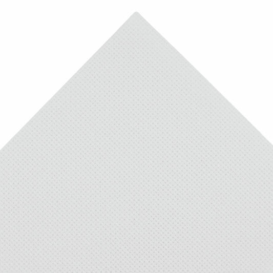 Trimits White Needlecraft Fabric - Aida 14 Count 45 x 30cm