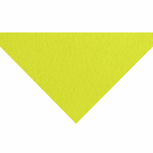 Trimits Fluorescent Yellow Acrylic Felt - 23cm x 30cm (Pack of 10)