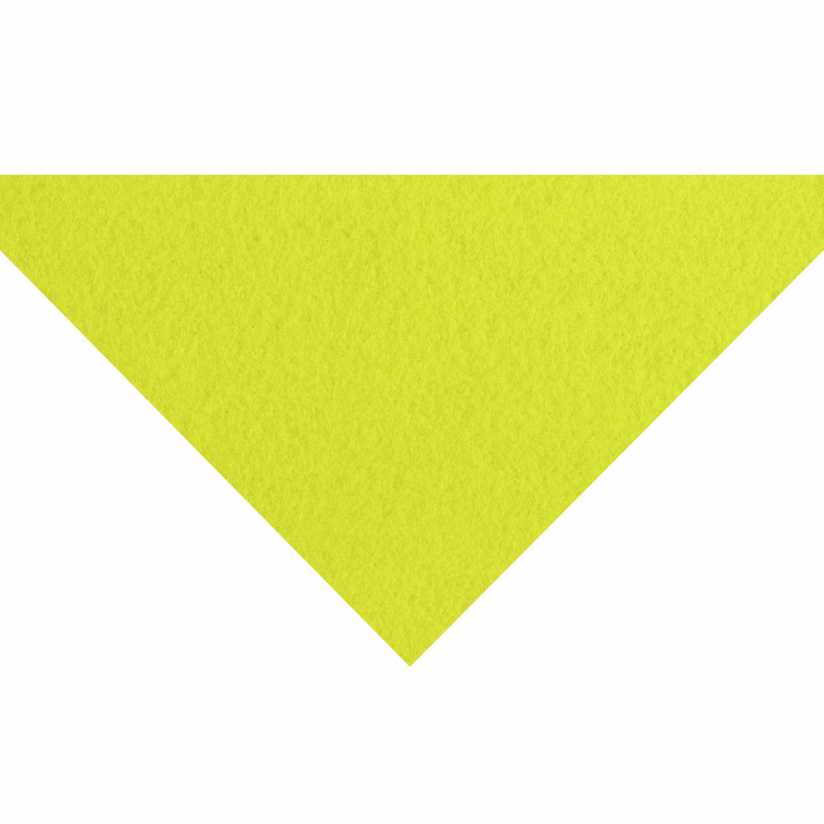 Trimits Fluorescent Yellow Acrylic Felt - 23cm x 30cm (Pack of 10)