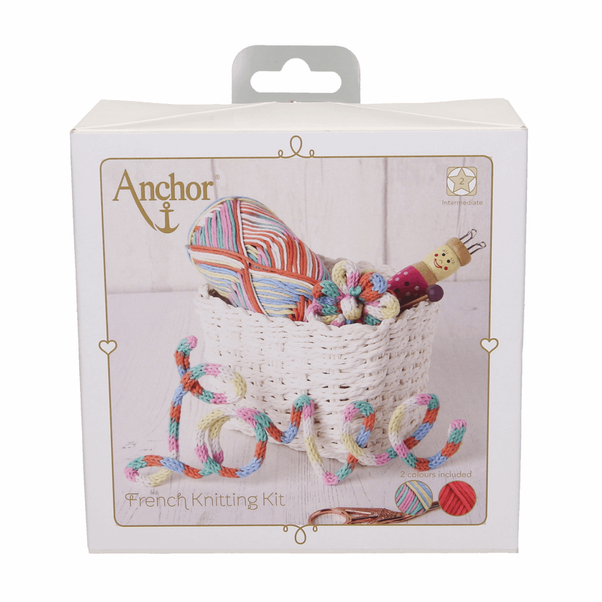 Anchor French Knitting Kit - Bright