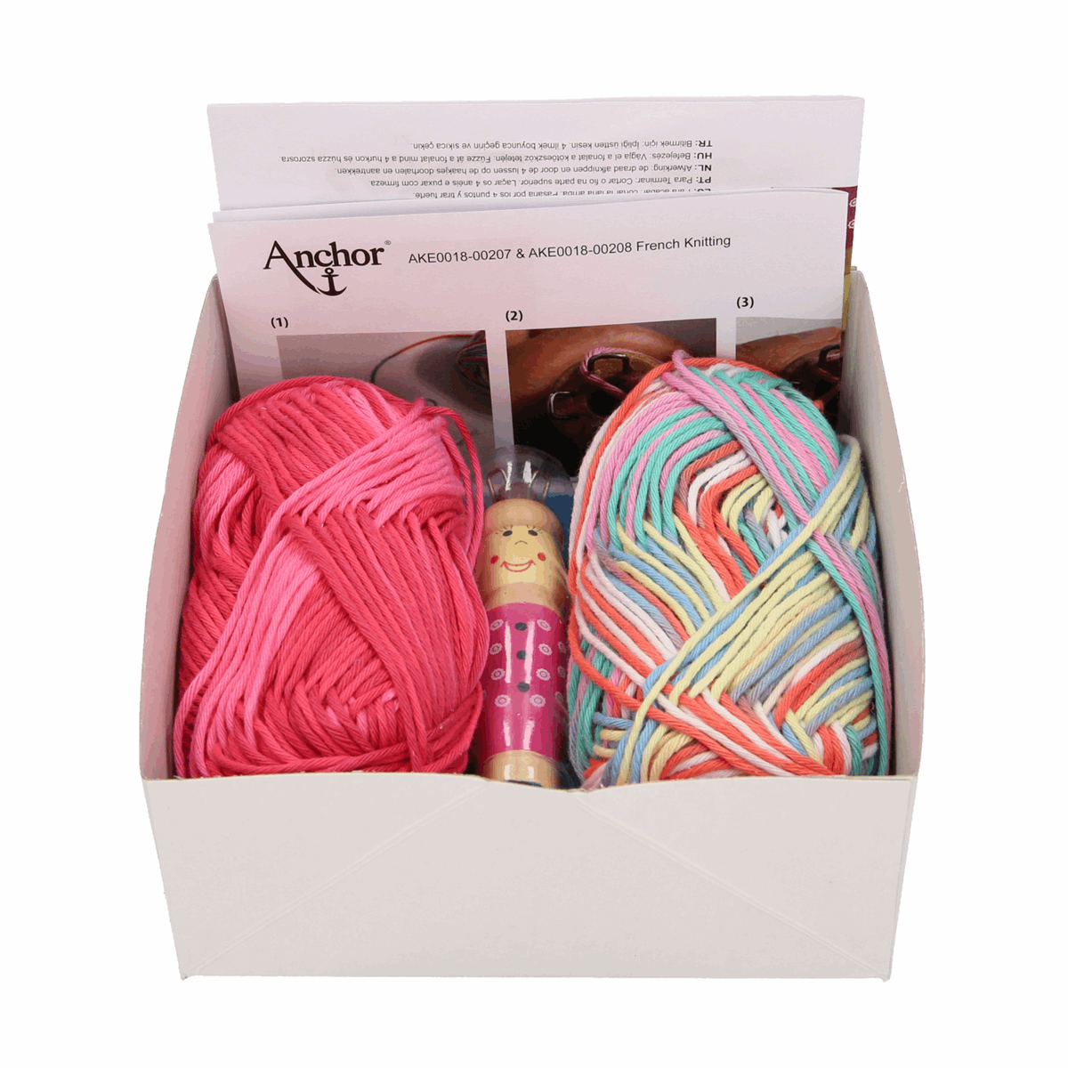 Anchor French Knitting Kit - Bright