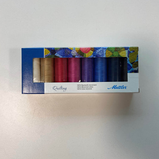 Mettler Silk-Finish Cotton No. 40 150m Quilting 8 spools - Quilters thread set
