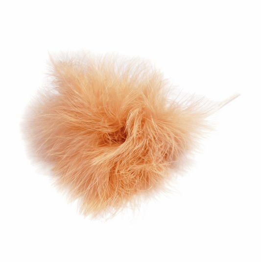 Beige Fluff Feathers (Pack of 6)