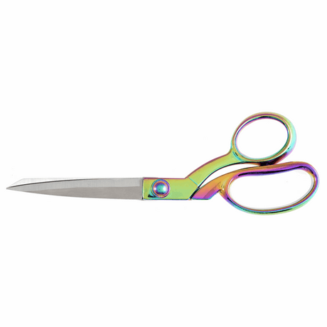 Hemline Rainbow Dressmakers Shears - 21cm / 8.25in