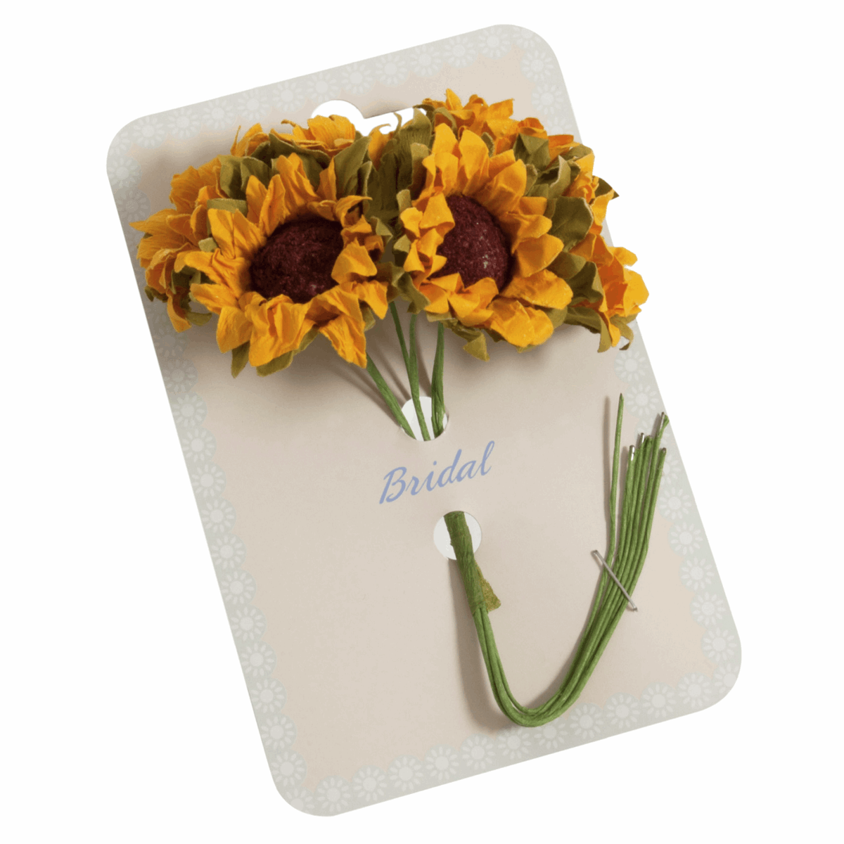 Sunflower Bunch - 3.5cm (Pack of 6 Stems)