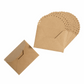 Small Kraft Paper Envelopes with Scalloped Edge (Pack of 12)
