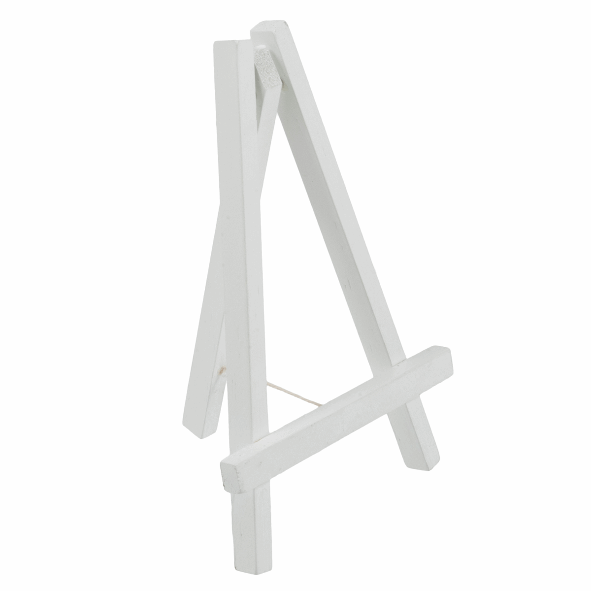 Small White Wooden Easel - 10cm x 16cm
