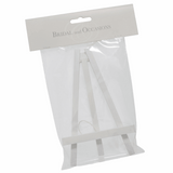 Small White Wooden Easel - 10cm x 16cm