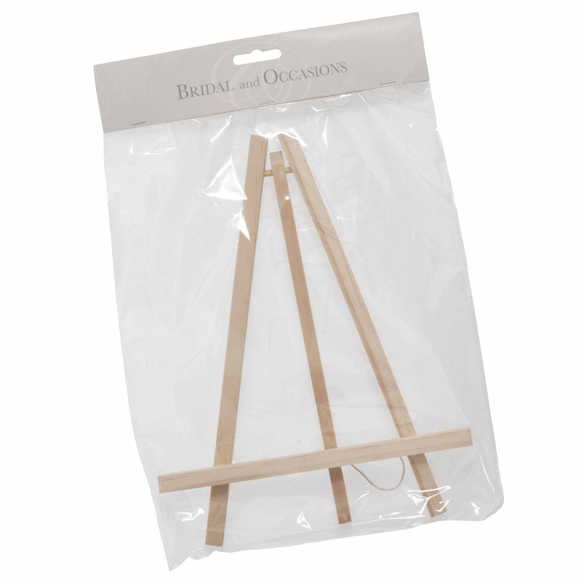 Natural Wooden Easel - 19cm x 25cm