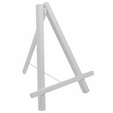 White Wooden Easel - 19cm x 25cm