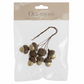 Gold Glitter Acorns on Wire (Pack of 8)
