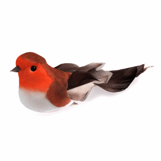 Small Robins on Clip (Pack of 2)