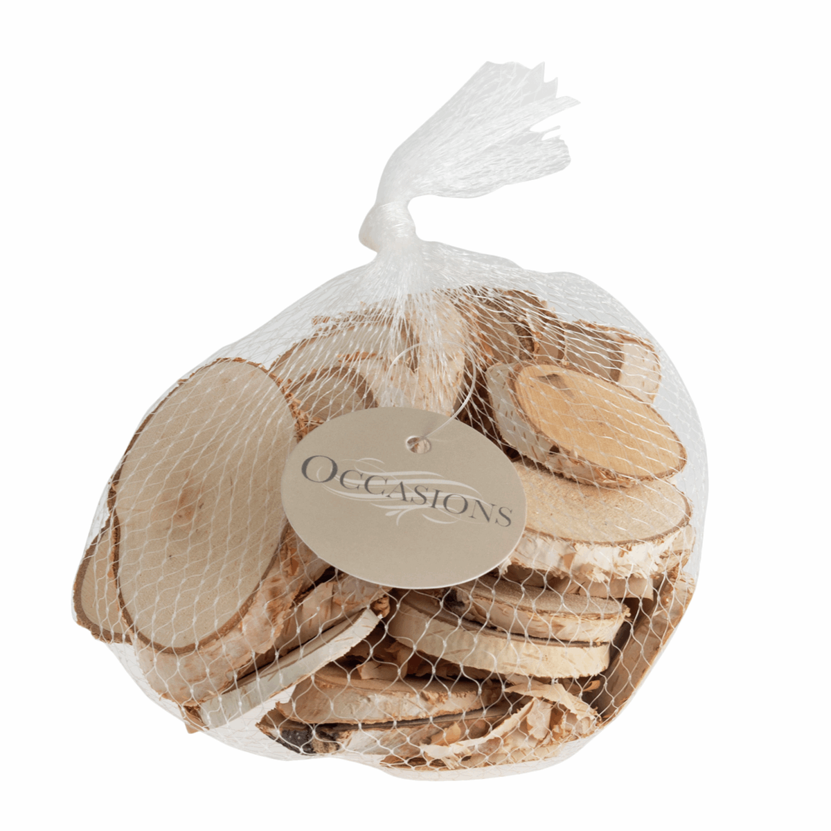 Medium Oval Wooden Slices - 5-7cm (Pack of 25)