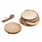 Large Round Wooden Slices - 7cm (Pack of 6)