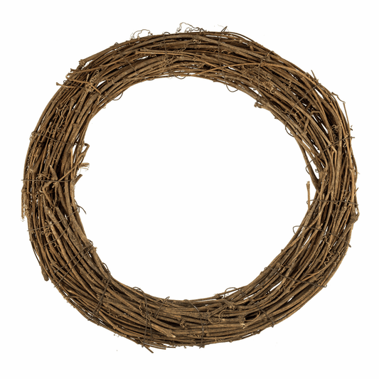 Natural Willow Wreath Base - 40cm/15.7in