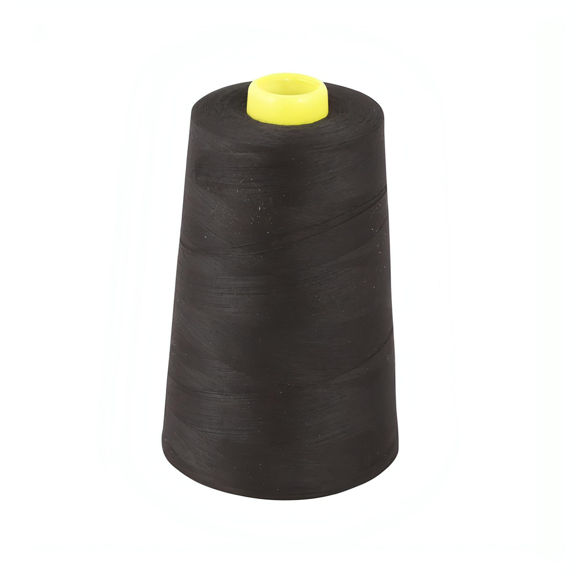 Overlocker Thread Cone 5000m Extra Large - Black - Designed for Overlockers