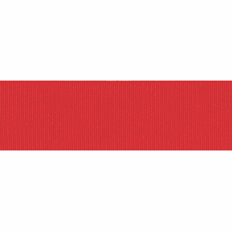 Bowtique Red Grosgrain Ribbon - 5m x 15mm Roll