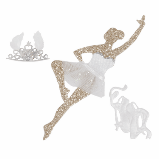 Trimits Craft Embellishments - Ballerina (Pack of 3)