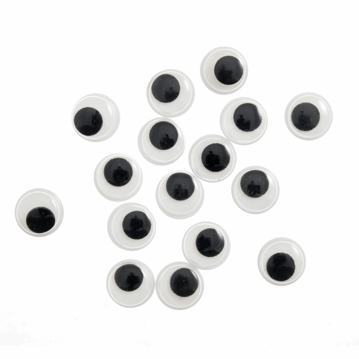 Trimits Glue-On Toy Eyes - Googly 3mm (Pack of 70)