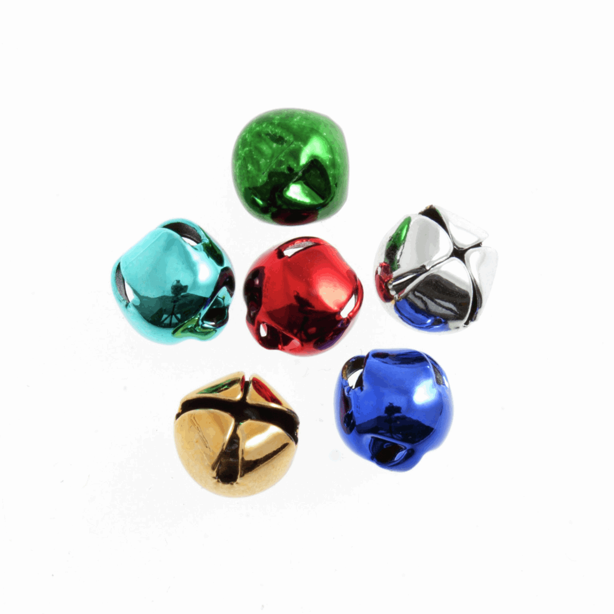 Assorted Jingle Bells - 8mm (Pack of 6)