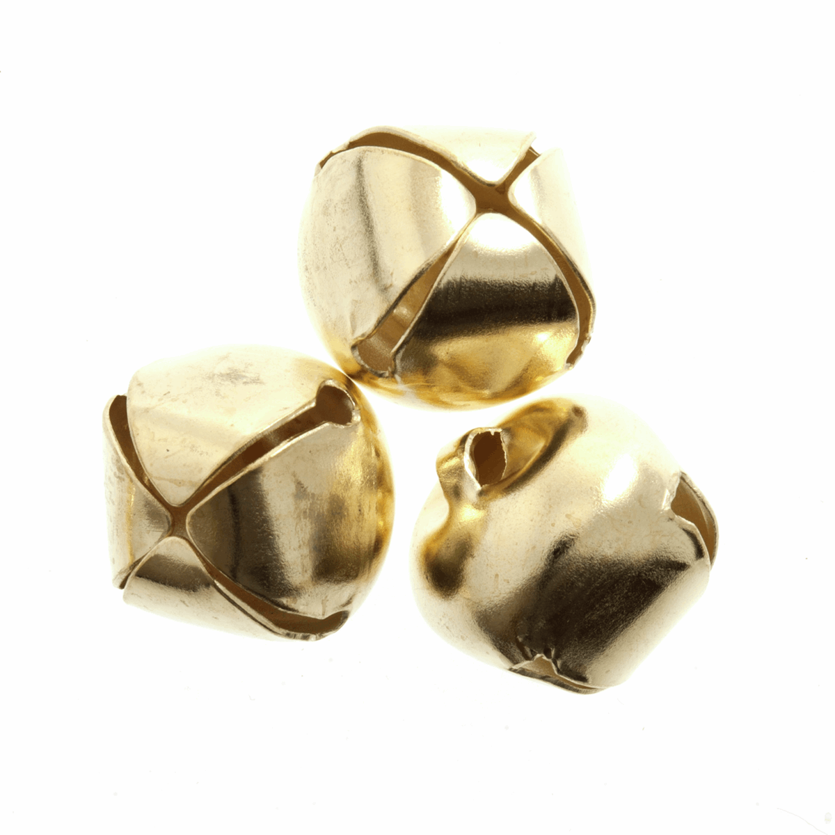 Gold Jingle Bells - 6mm (Pack of 10)