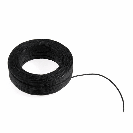 Trimits Black Waxed Thread - 22m