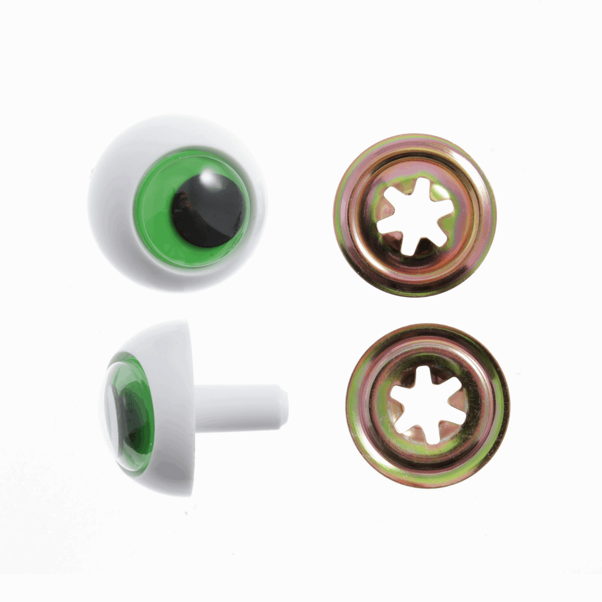 Trimits Toy Eyes - Frogs 16mm (Pack of 2)