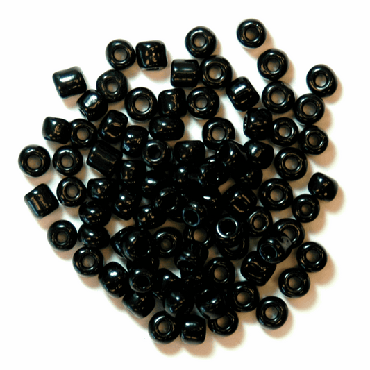 Trimits Black E Beads - 4mm (Pack of 15g)