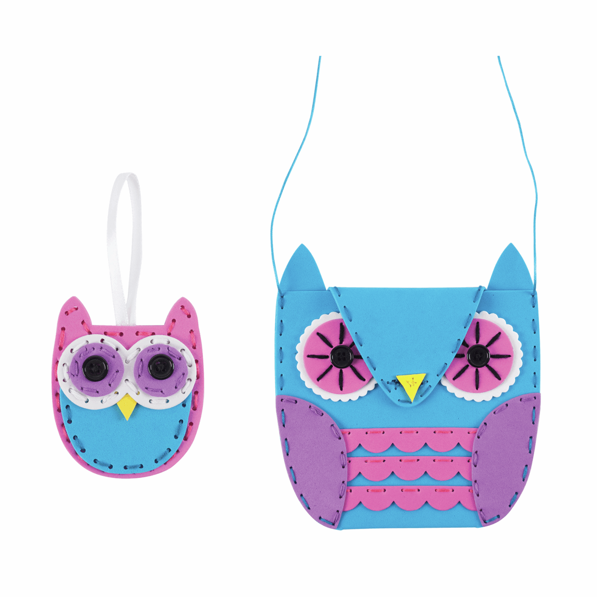 Trimits My First Sewing Kit - Owl Handbag & Charm