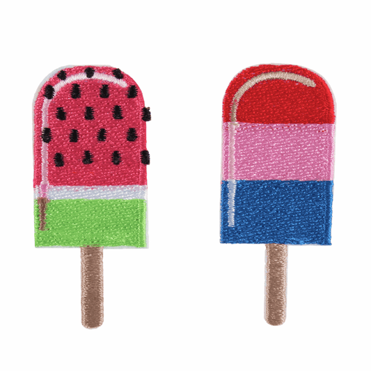 Trimits Iron-On/Sew On Motif Patch - Ice Lollies