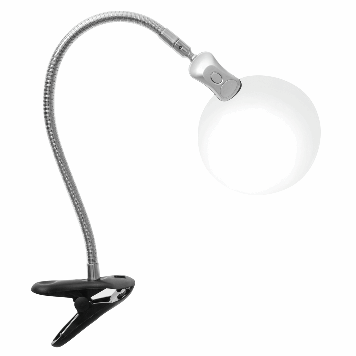 PURElite Large Magnifying Clip-on Lamp (2x magnification)