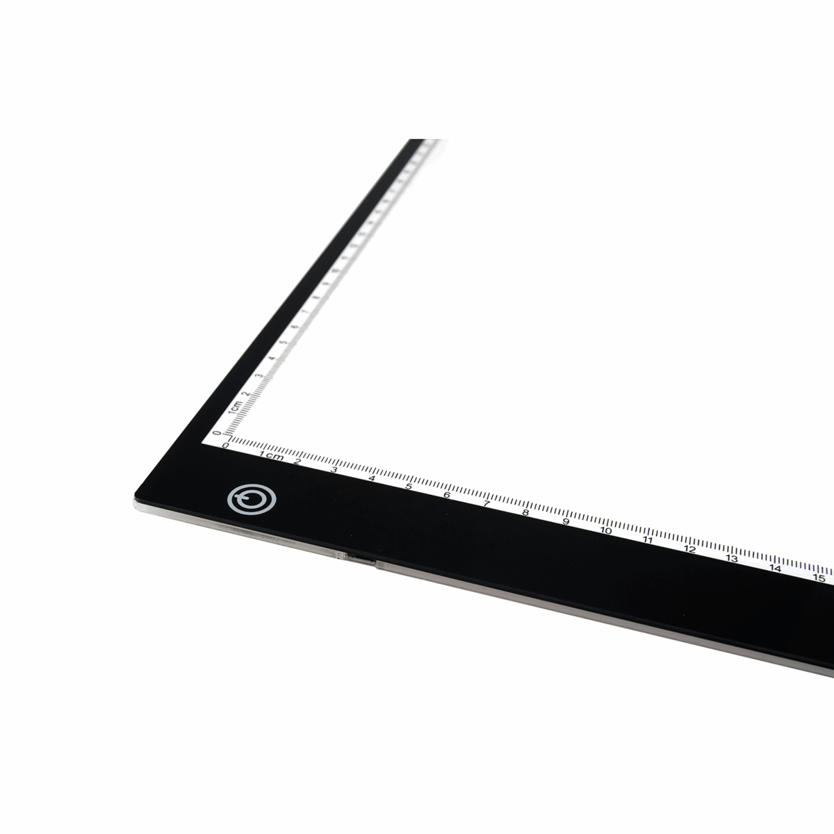 PURElite A3 Ultrathin Led Light Box with Natural Daylight dimmable LEDs - Features ruler border, USB, battery or mains powered