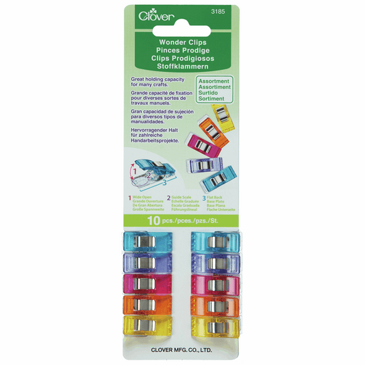 Wonder Clips - Assorted Pack of 10