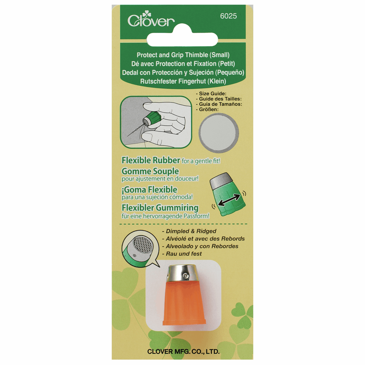 Clover Small Protect and Grip Thimble